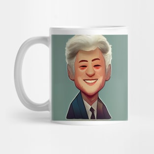 Bill Clinton | Cartoon Portrait Mug